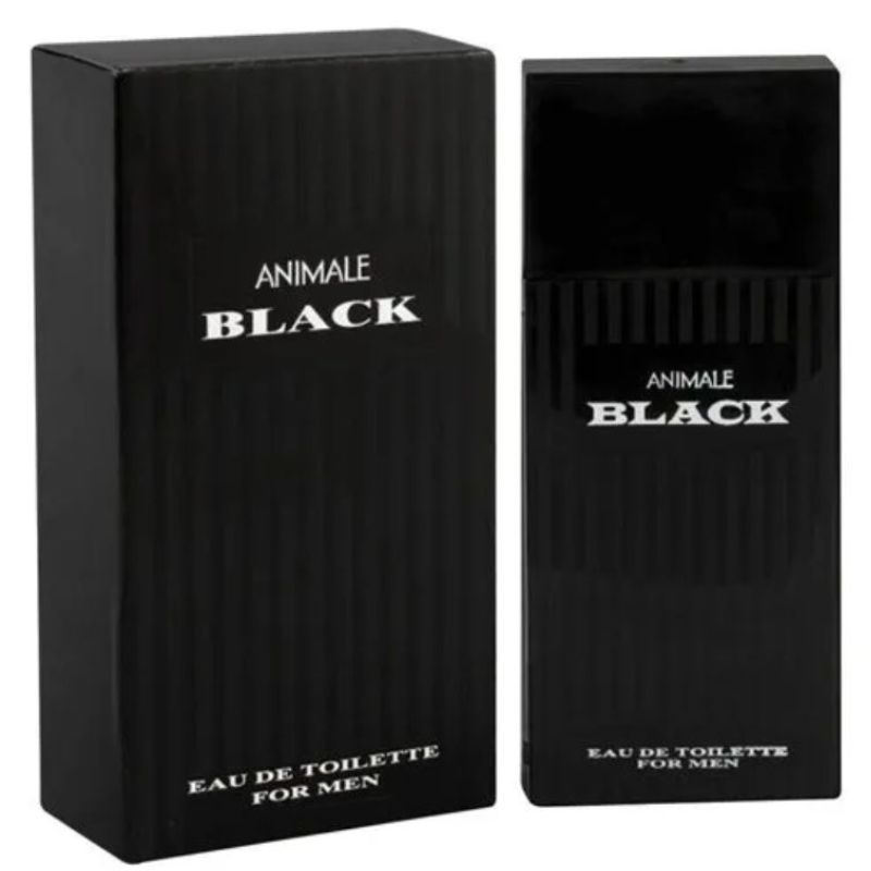 Perfume Animale Black Masculino 100ml - Selo Adipec