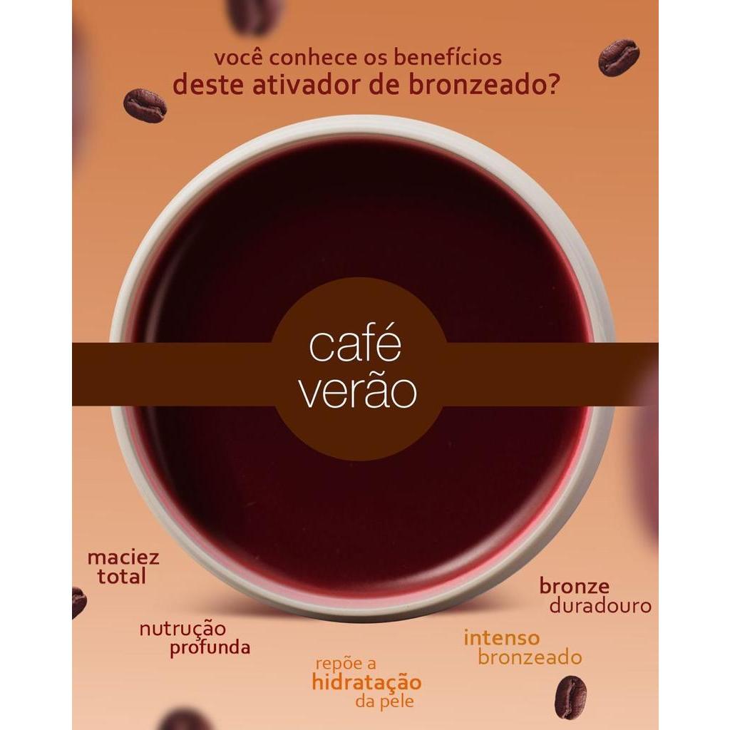 Parafina Café Verão Capilar Essência Show Bronze 900g — imagem 2 de 2