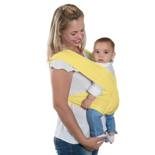 Baby Sling Canguru em Malha P/ Bebês Confortável e Ajustável