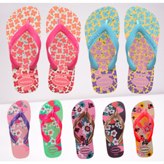 Chinelo Havaianas Kids Flores Infantil