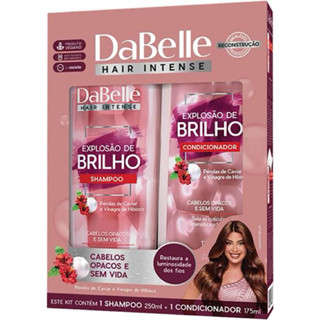 Kit DaBelle Hair Intense Explosão de Brilho Shampoo 250ml + Condicionador 175ml