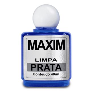 Limpa Prata Liquido 40ml - Maxim