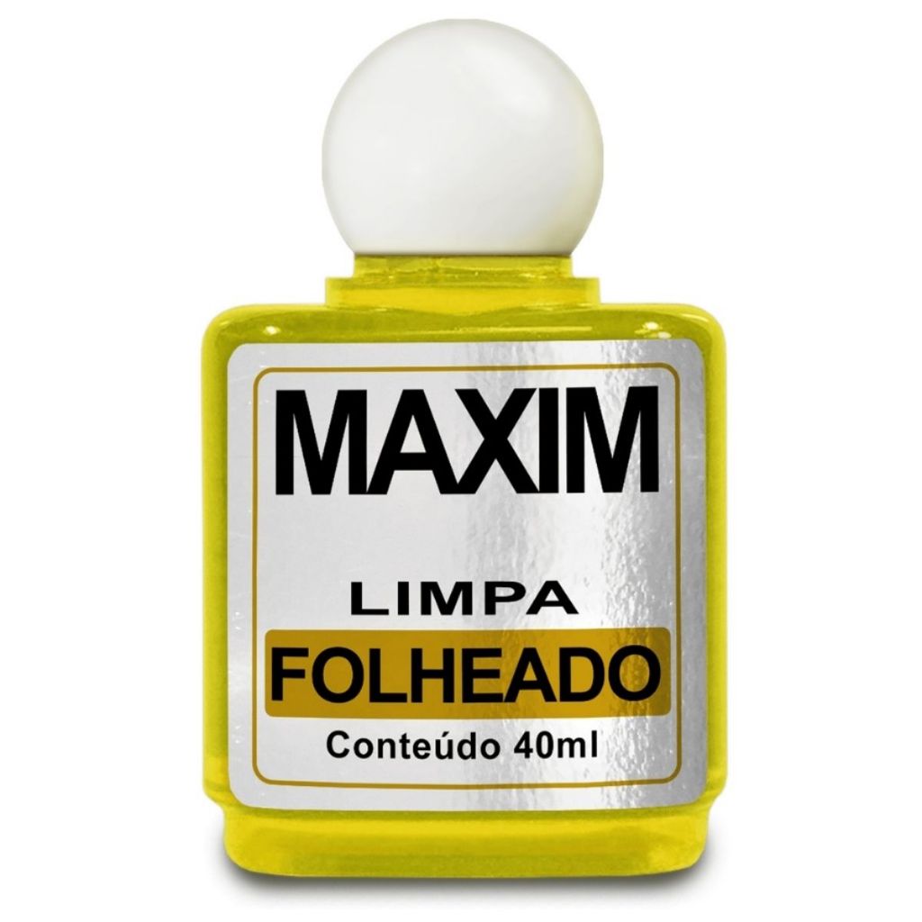 Limpa Folheado Liquido 40ml - Maxim