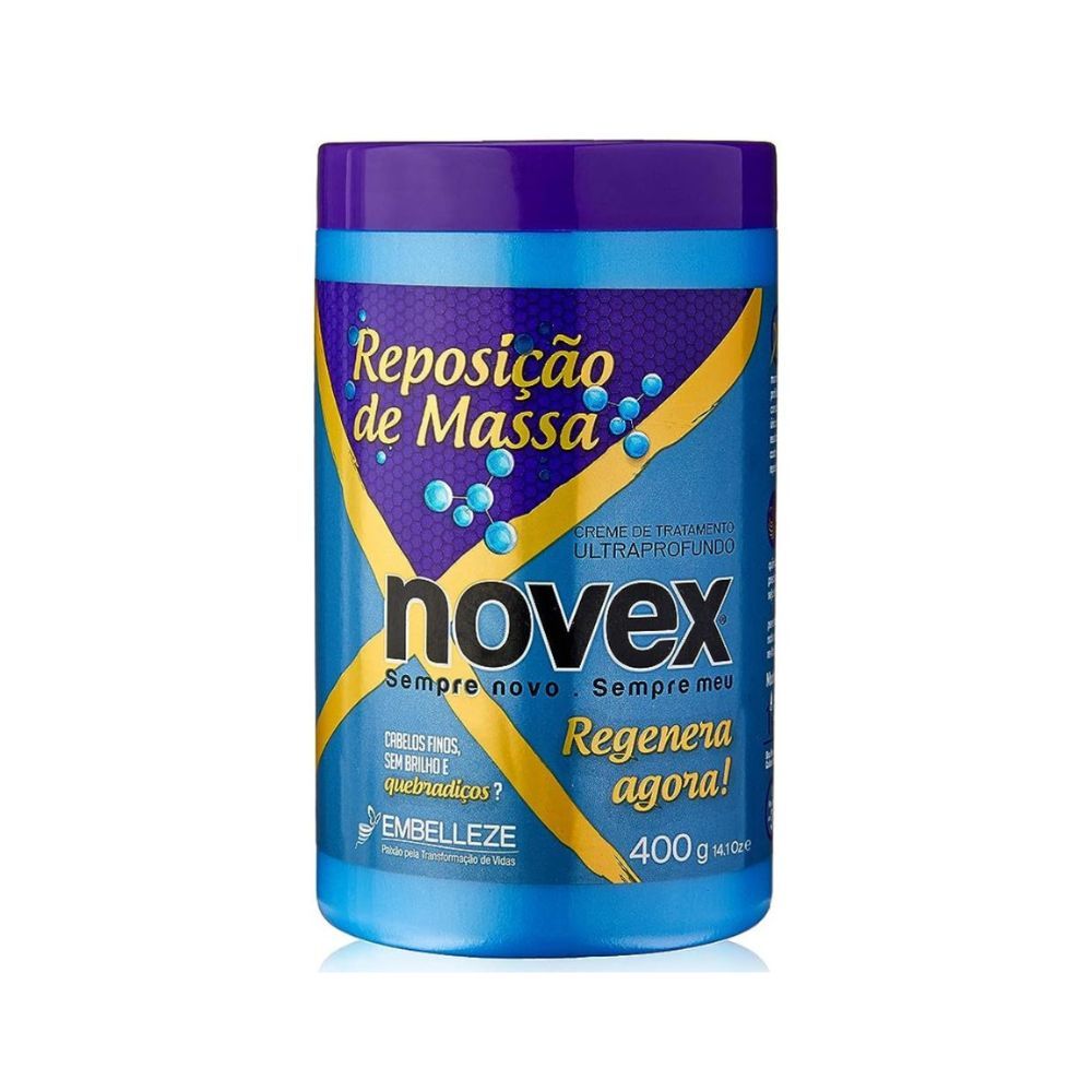 Máscara De Tratamento Novex Repositor De Massa 400g em Oferta na Shopee