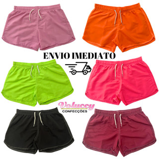 Short Feminino Praia Piscina Adulto Tactel LISO