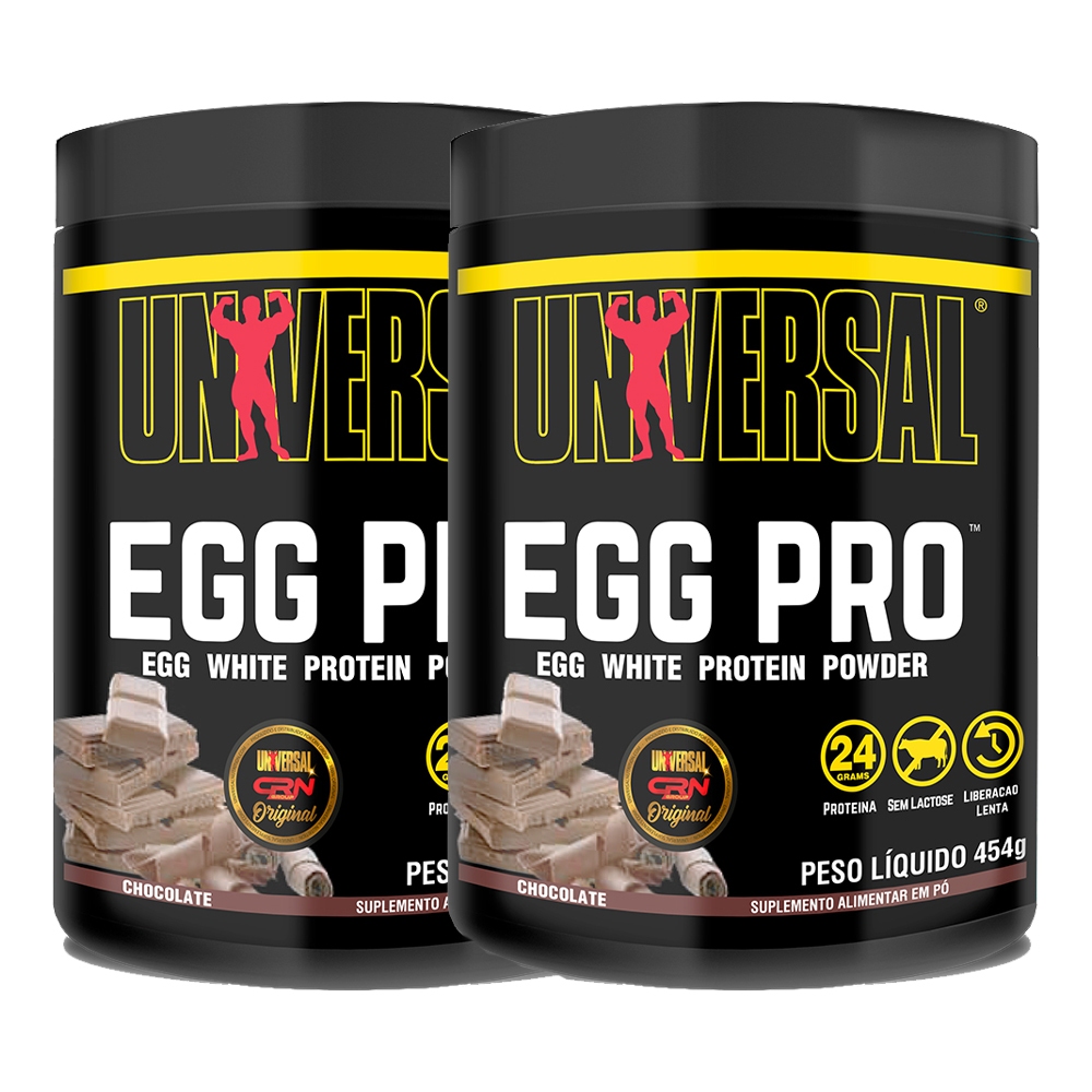Imagem Kit 2x Egg Pro 454g - Universal