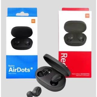 Fone de Ouvido Xiaomi Redmi Airdots / Mi Airdots / Fone Sem Fio TWS Bluetooth Wireless Stereo Headphones / Headset blue Packanging