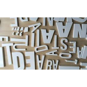 Letras em pvc expandido 15 cm 10mm logomarca logotipo fachada