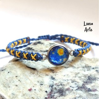 Pulseira Noite Estrelada de Vicent van Gogh