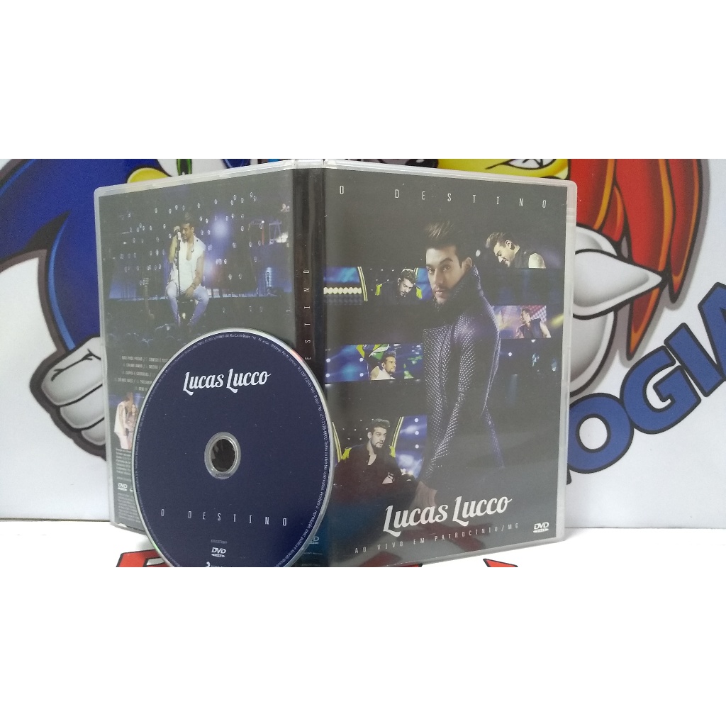 Dvd Lucas Lucco- O Destino Ao Vivo Em Patrocínio/mg Original