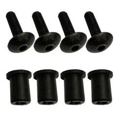 Kit Parafuso Bucha Bolha Nmax160 Xmax250 Cb500x Nc750 Aba Painel Fazer250 2018 Em Diante M5x20