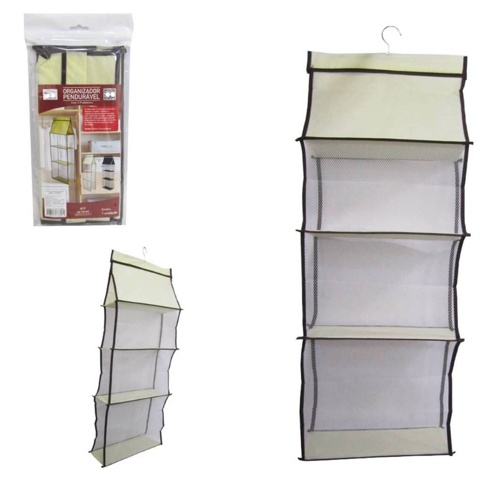 Organizador De Bolsas Para Cabide Armário Guarda Roupa Closet