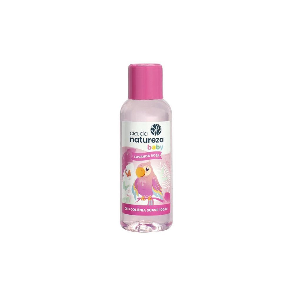 Deo Colônia Infantil Cia Da Natureza Baby Lavanda Rosa 120ml em Oferta na Shopee