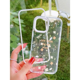 Capa Capinha Alta Proteção 360 de Celular iPhone 7 8 Plus X Xr 11 12 13 14 15 Pro Max Case Protege Frente e Verso Transparente Floral Anti impacto Silicone e Tpu