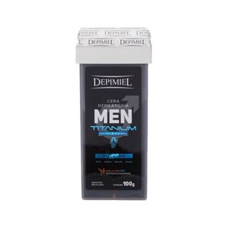 Cera Depilatória Roll On Depimiel Men Powerfull Refil 100G