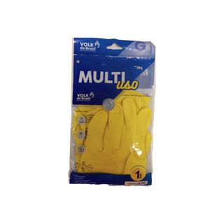 Luva Látex Multiuso Volk Amarela - Tam. G em Oferta na Shopee