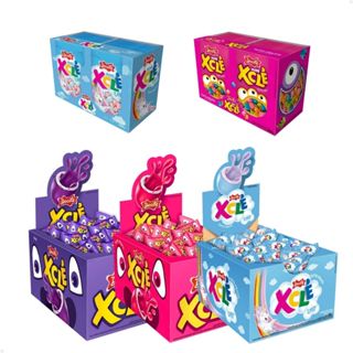 Chiclete Com Recheio Xclé Docile 5g 40 Unidades - Escolha o Sabor: Uva, Unicórnio e Tutti-Frutti