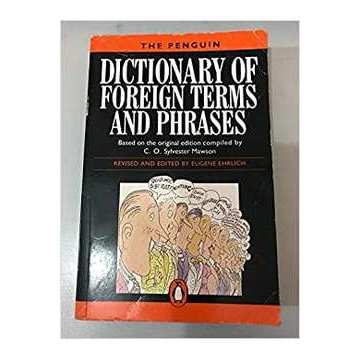 Dictionary of Foreign Terms and Phrases - Compiled By C. O. Sylvester Mawson