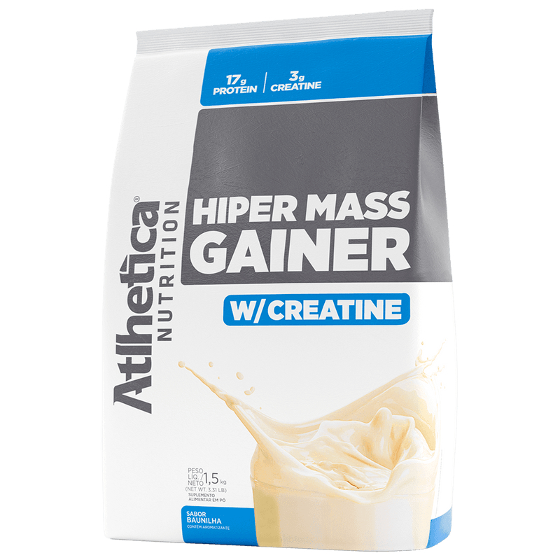 Hiper Mass Gainer W/Creatina 1,5kg - Atlhetica Nutrition