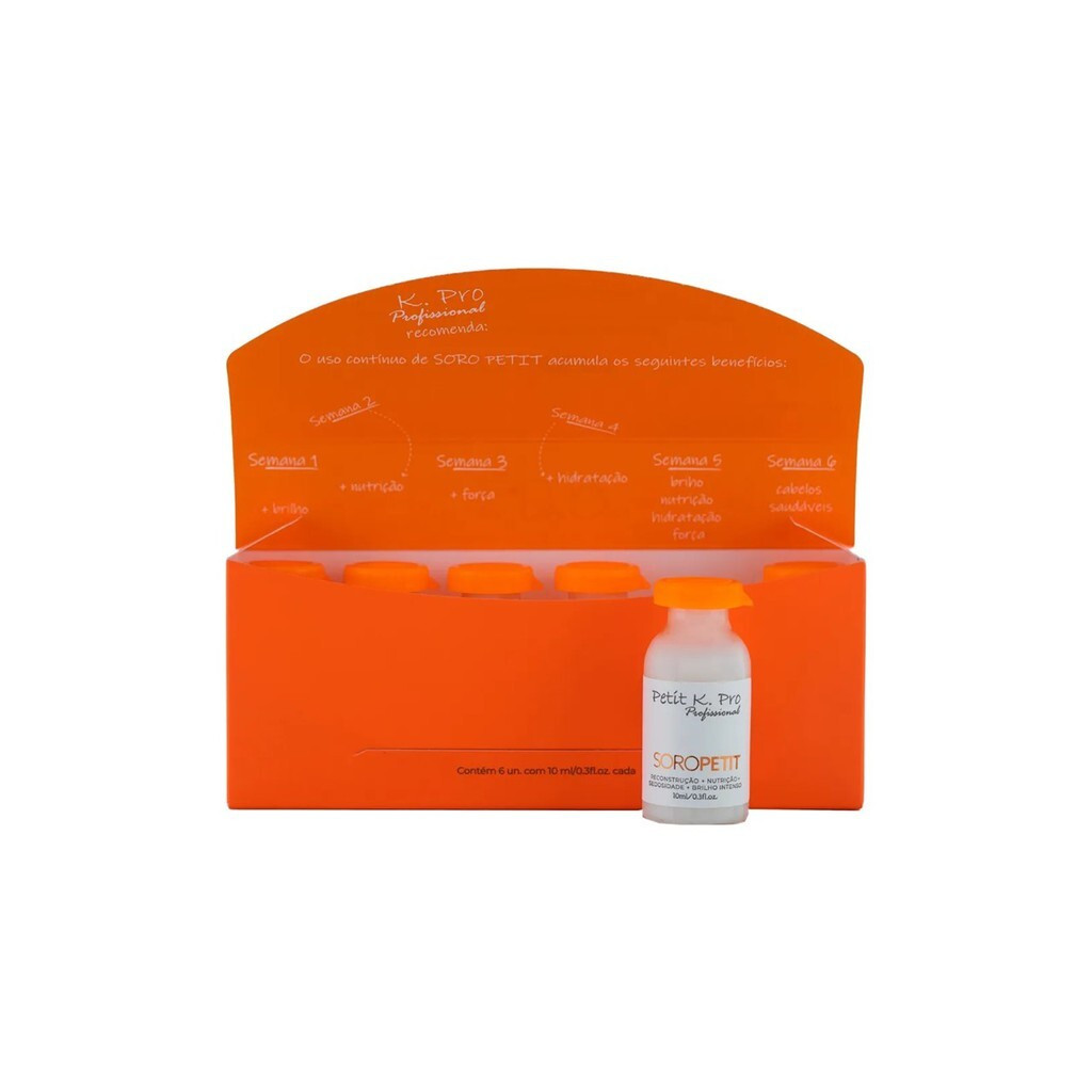 K.PRO Soro Petit Ampola CAIXA 6 Unidades - Beauty