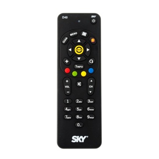 Controle Remoto Sky Livre Digitais D40 /s12 /s14 Original + Pilhas em Oferta na Shopee