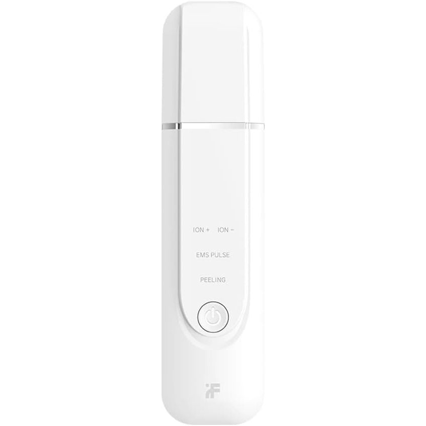 Espátula Purificadora Youpin Inface Ultrasonic InFace Skin Scrubber Limpeza de Íons Ultrassônico EMS Estimulação de Pulso Facial Limpador de Poros Pá Peeling Limpador Facial de Vibração de Alta Frequência