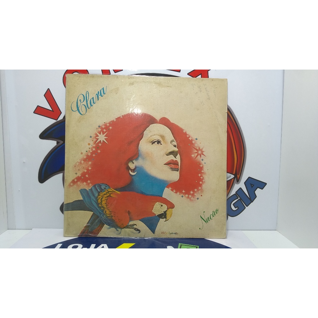 Lp Clara Nunes Nação 1982 Encarte Colecionador