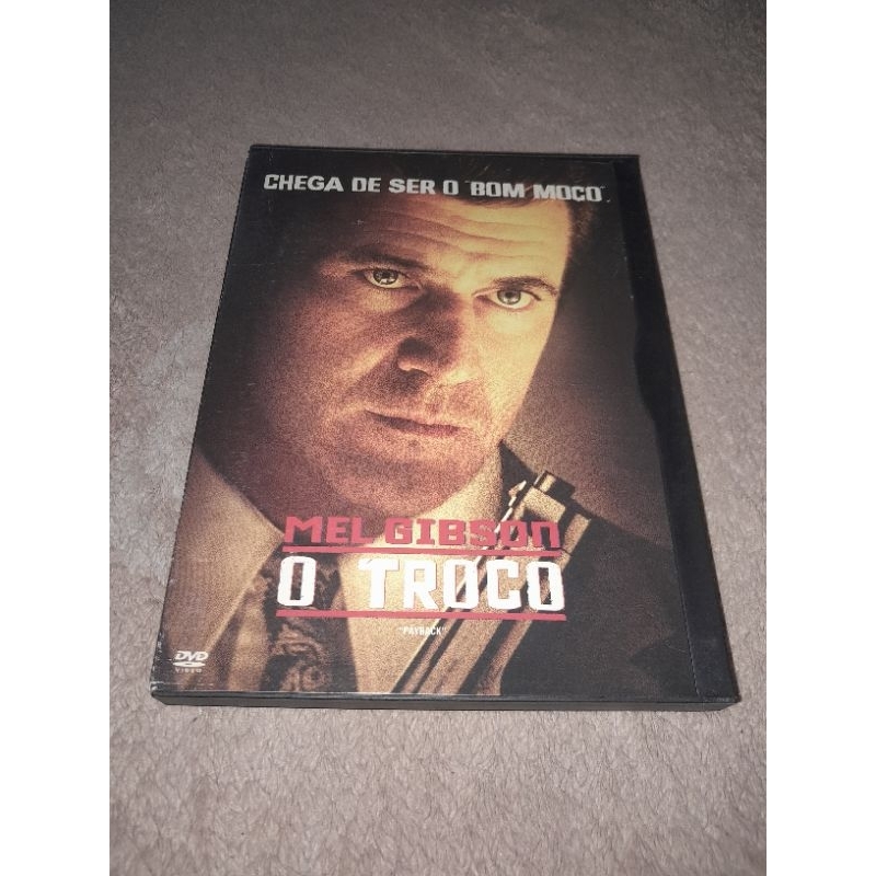 Dvd O Troco Mel Gibson usado original Legendado capa snapcase