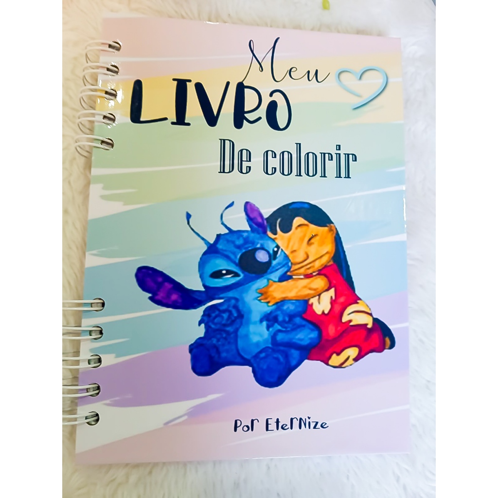 Meu livro de colorir, Livro de Colorir Adulto, terapeutico, desenhos aleatórios capa dura com wire o, livro de pintura