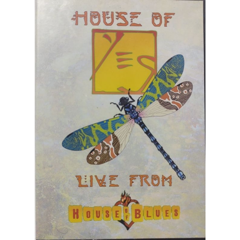 Dvd Yes House of Yes Live from House of Blues Otimo Estado