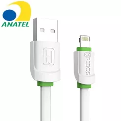 Cabo Lightning 1.2m Turbo Carregamento Rápido iPhone HRebos original HS-125 057I