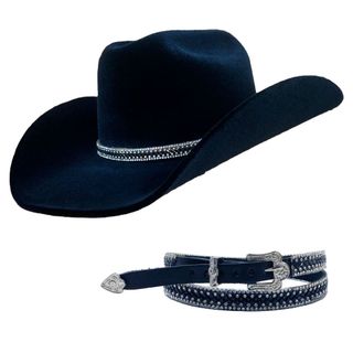 Chapéu Country Americano Cowboy Rodeio Barretos Sertanejo Feminino