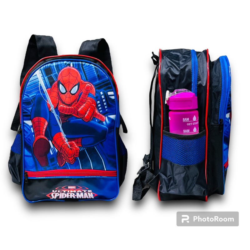 mochila de costa infantil escolar homen aranha em Oferta na Shopee