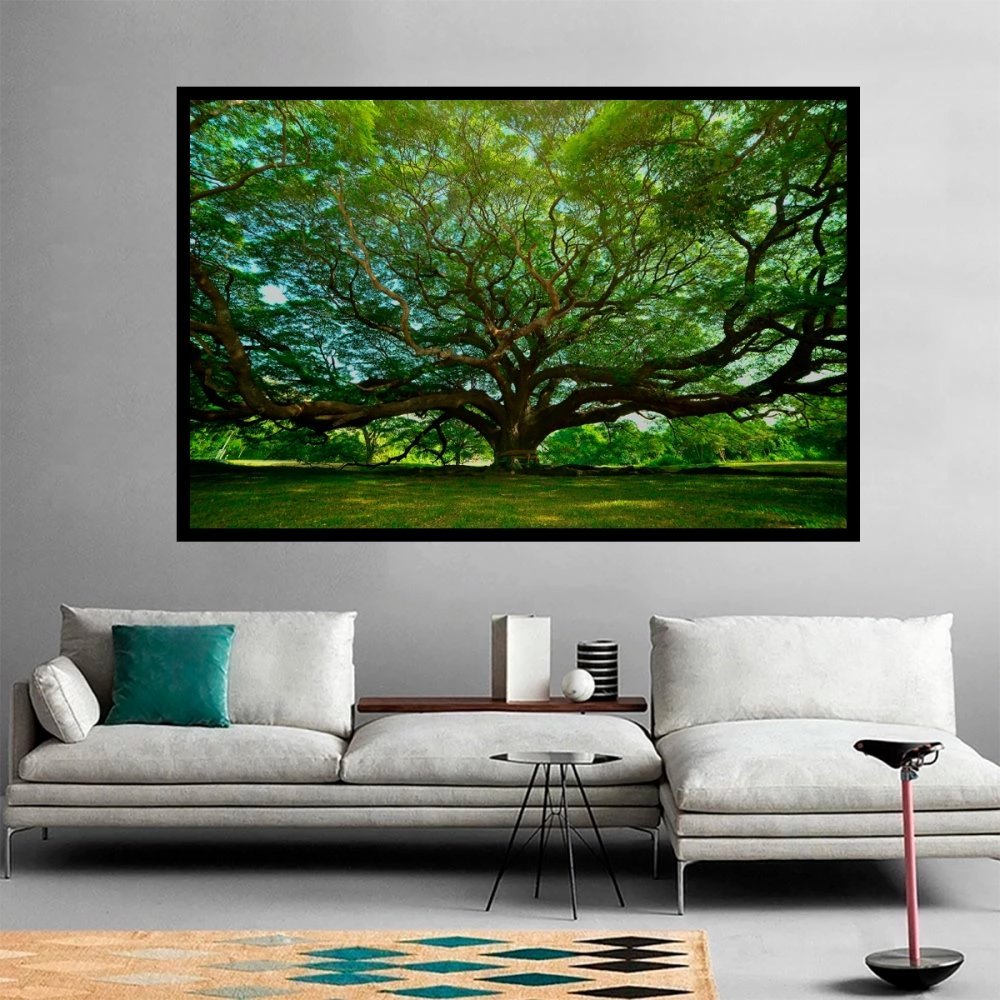 Quadro Decorativo GRANDE Alta Resolução Para Sala Quarto Escritório Quadro Arvore em Oferta na Shopee