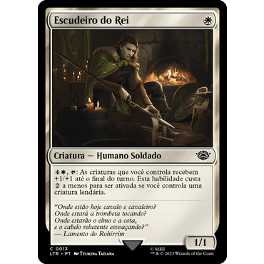 Escudeiro do Rei - Magic The Gathering