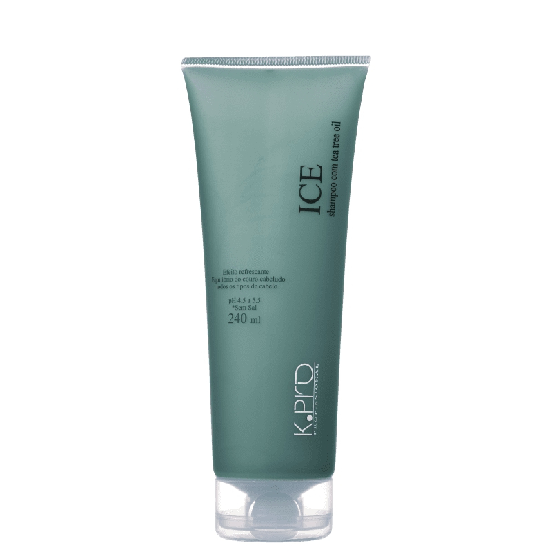 K.Pro Ice Shampoo com Tea Tree Oil - 240ml em Oferta na Shopee