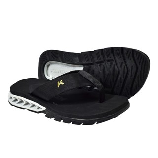 Chinelo Ken Rak Preto/Branco Masculino.