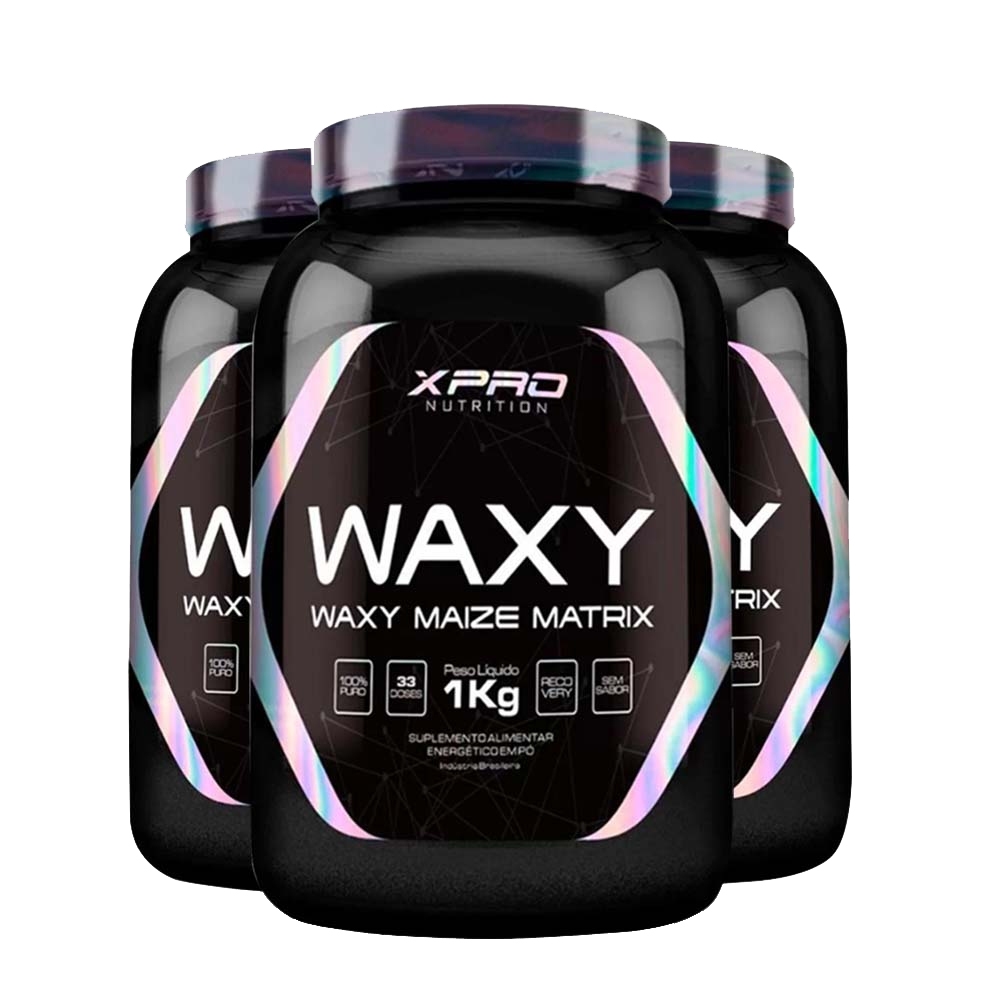 Kit 3x Waxy Maize Matrix 1Kg - XPRO Nutrition