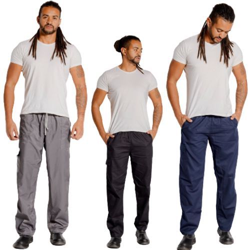 Kit 6 Calça De Brim Profissional Pedreiro Pintor Encanador 37