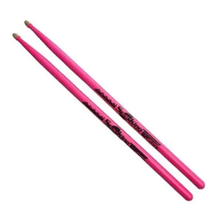 Baqueta Spanking Colors Fluorescente Ponta Madeira 7A