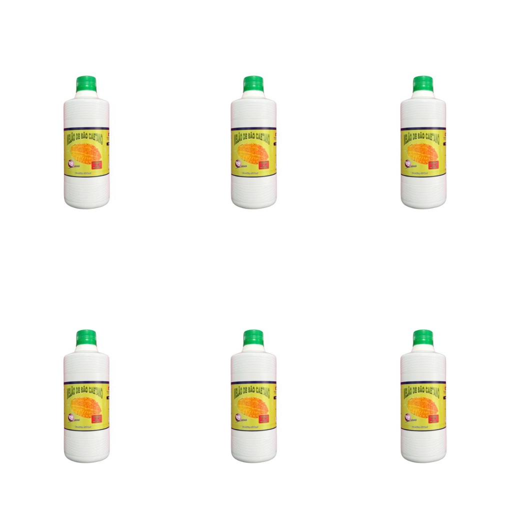 6x Melão de São Caetano - Garrafa 500ml (cada)