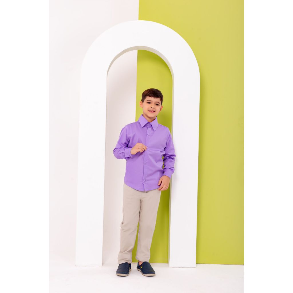 Camisa Manga Longa social infantil