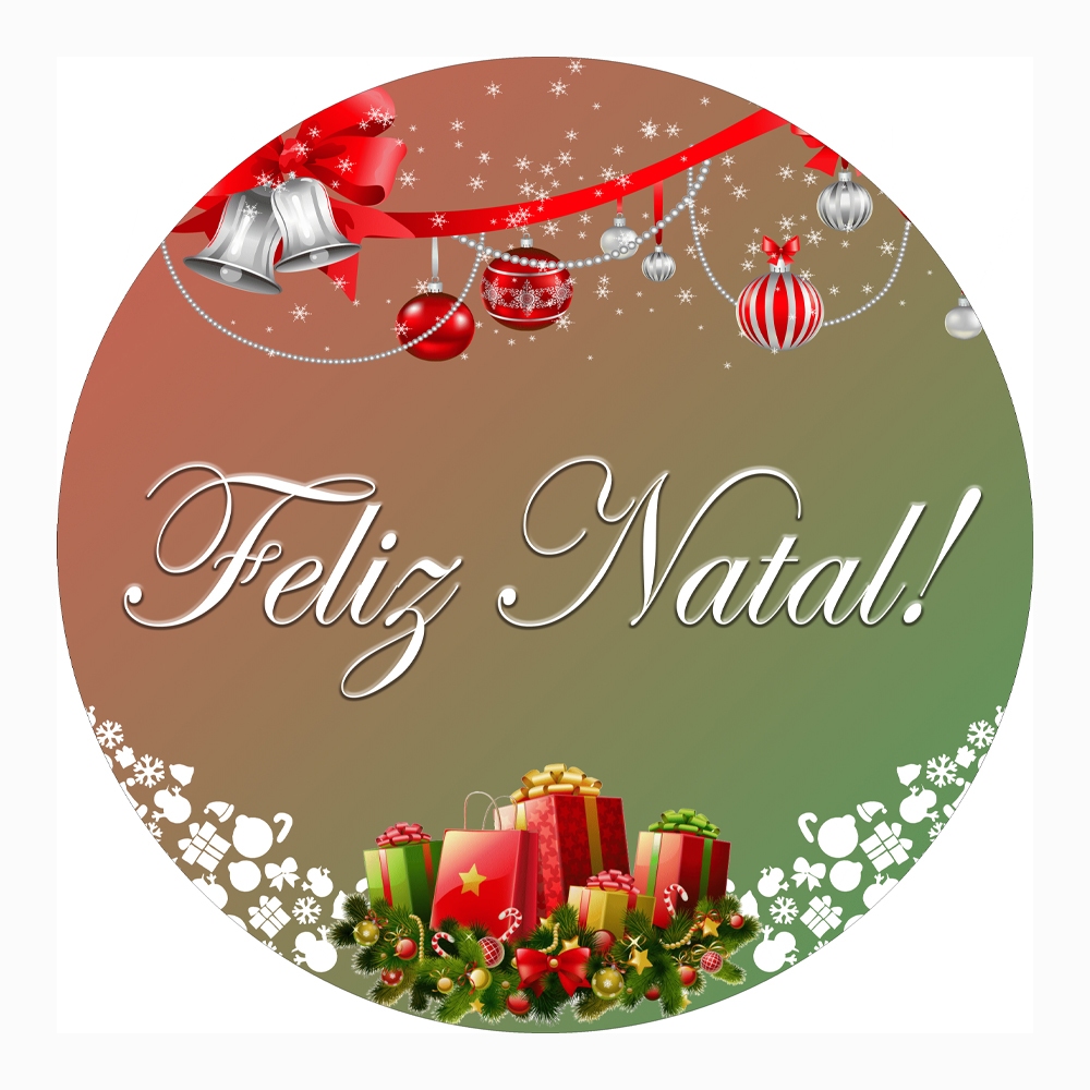 Adesivo Para Vitrine Loja Feliz Natal Presentes Ano Novo Reveillon Fim de Ano Festas 2024