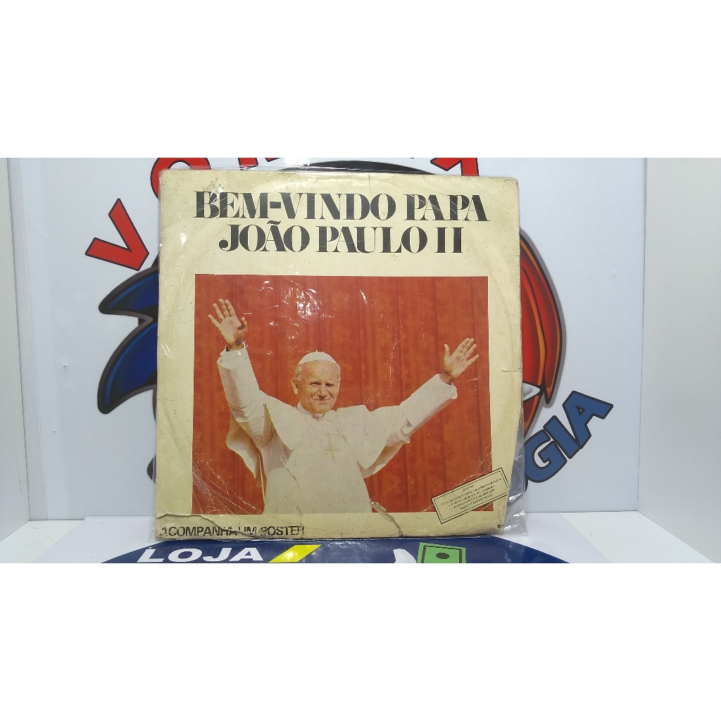Lp Bem Vindo Papa João Paulo 2º 1980