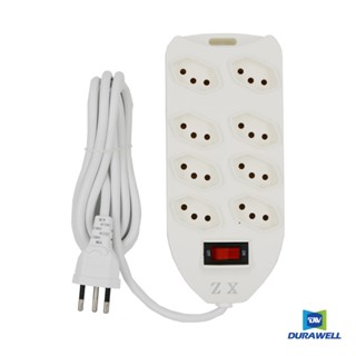 Filtro De Linha Régua 8 Tomada 2M Extensão 110-220V +2USB bivolt