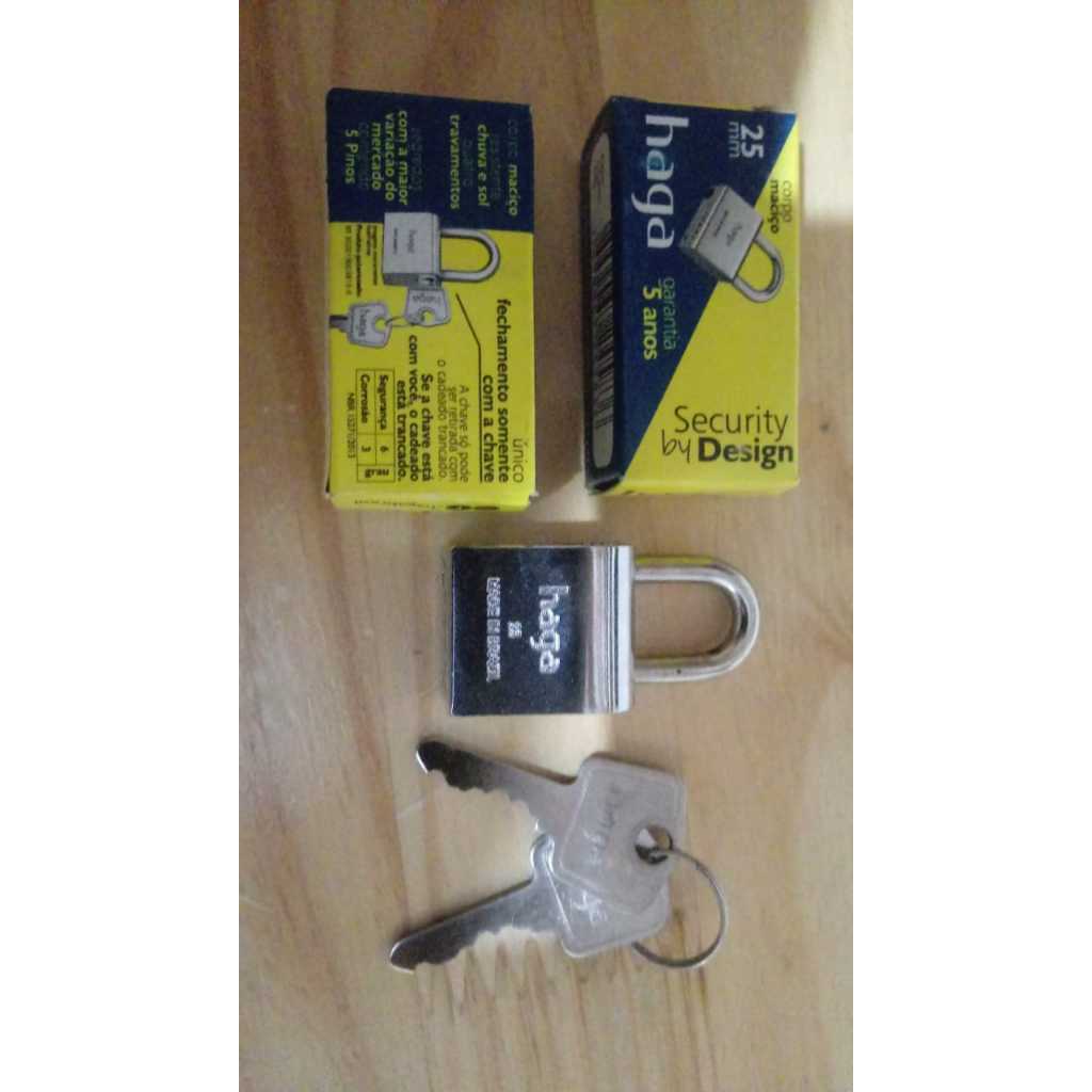 Cadeado HAGA SECURITY 25mm
