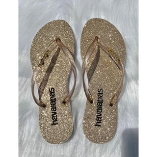 Chinelo havaianas praia tradicional casual dia a dia confortável glitter brasil revenda envio imediato