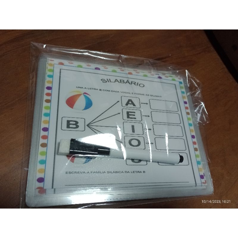 ALFABETIZAÇÃO 21 PRANCHAS  PEDAGÓGICA