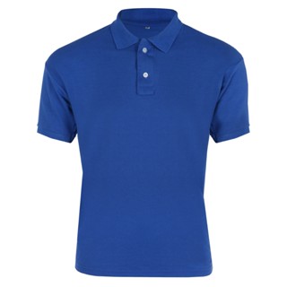 Camisa Gola Polo Masculina Camiseta Atacado Uniforme Para Bordar, lisa Cor Azul Tamanho: P M G GG G1 G2 G3