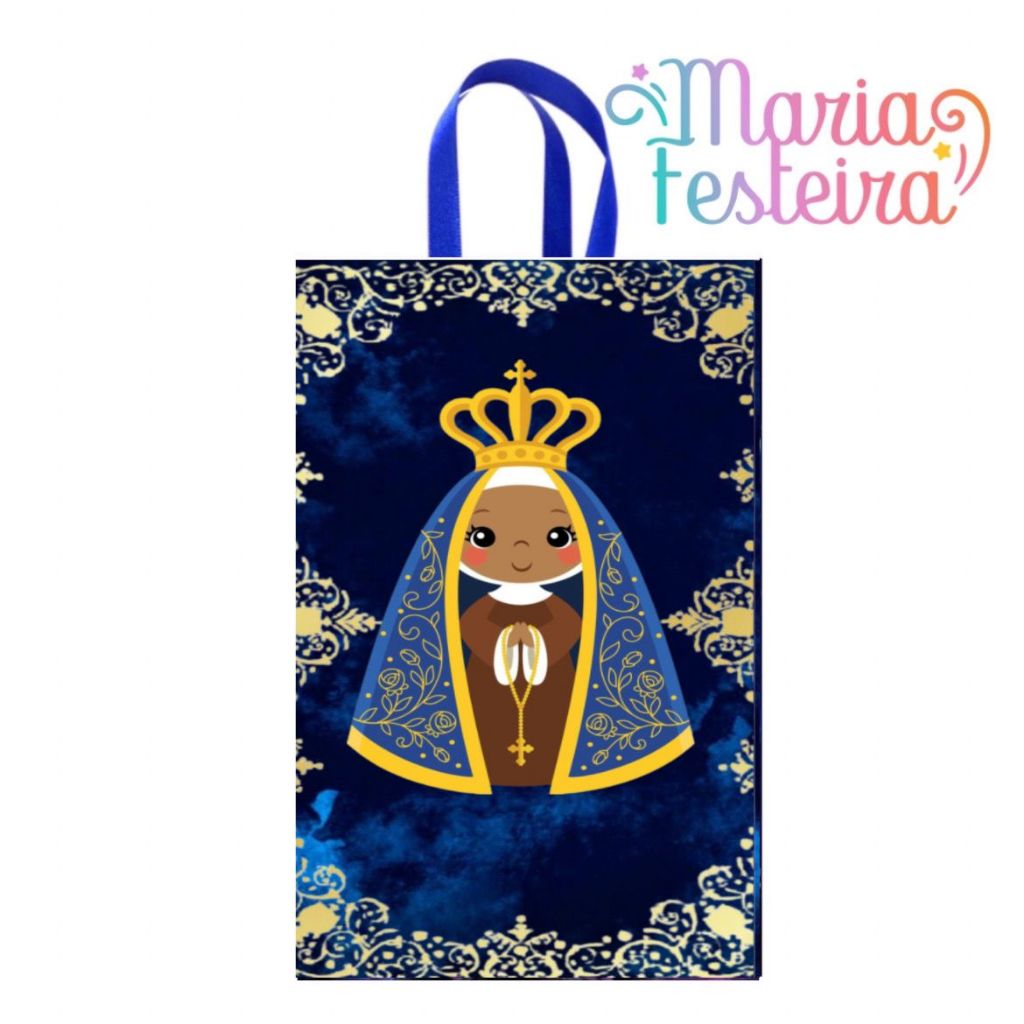 Sacolinhas Personalizadas Tema Nossa Senhora em Oferta na Shopee